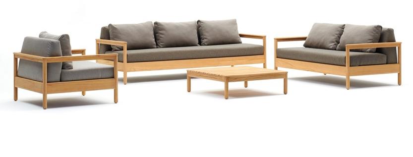 Varaschin Садовое кресло из тика с подлокотниками Bali 238p - Вид №3