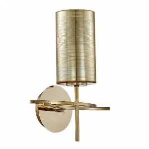 Бра со стеклянным плафоном золотистое Newport Gold 4321/A NEWPORT 4320 00-3930219 Золото