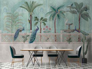 Обои с рисунком с цифровой печатью