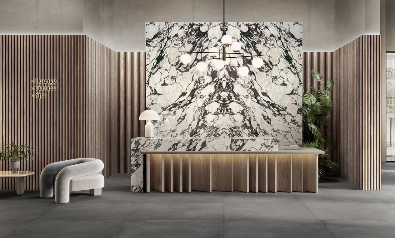 Столешница из керамогранита с мраморным эффектом CERAMICA FONDOVALLE MYTOP ARCH-00060922 - Вид №1