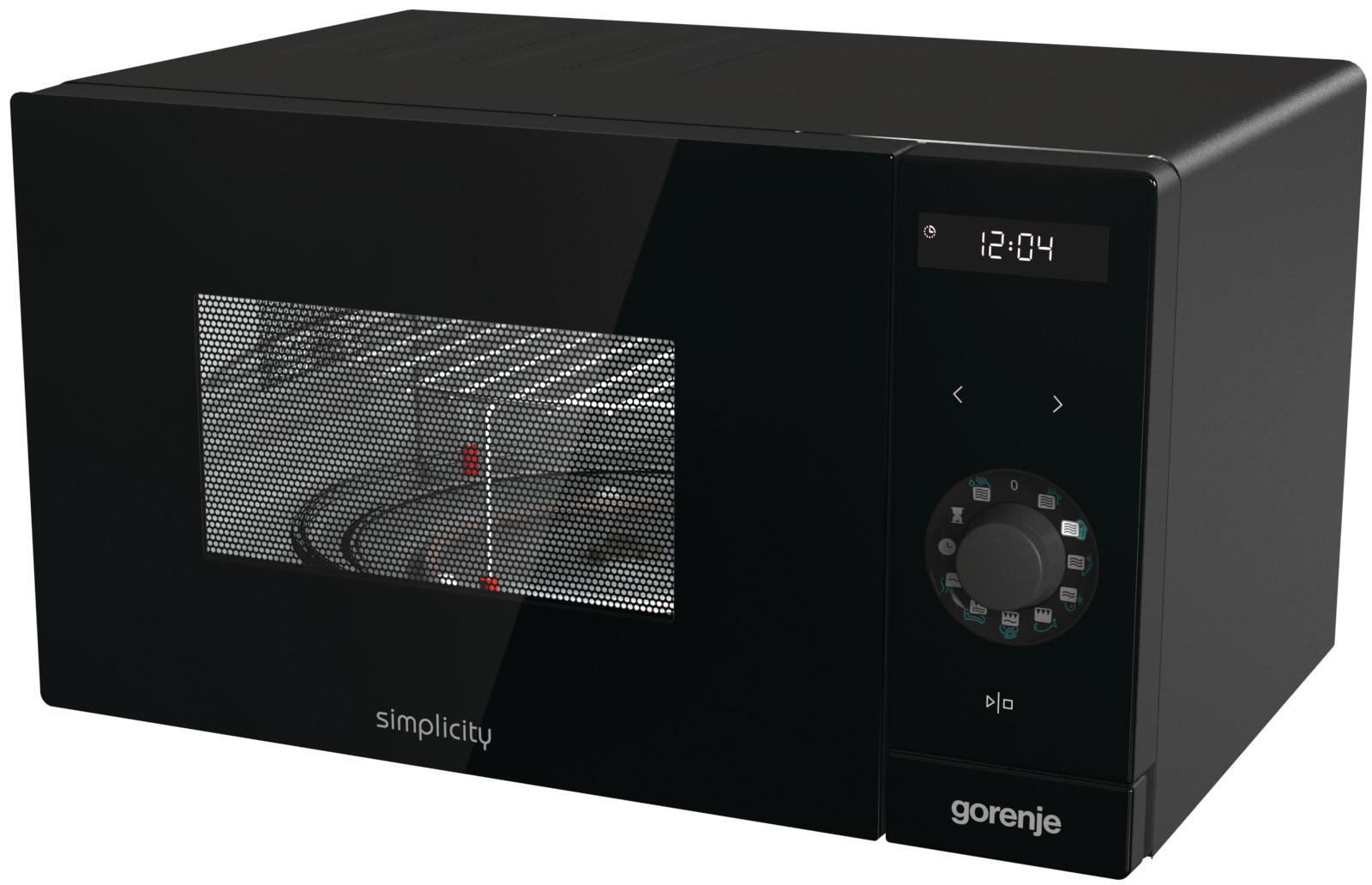 MO235SYB Свч печь / свч печь 23л. 900 вт (черный) Gorenje Santreyd  - Вид №2