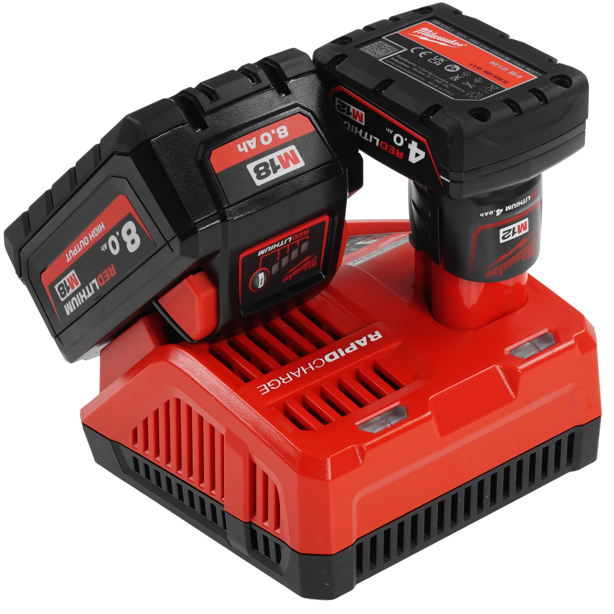 Набор аккумуляторов с зарядным устройством Milwaukee M18 HNRG-802 5466799 STDN-0023234 - Вид №2
