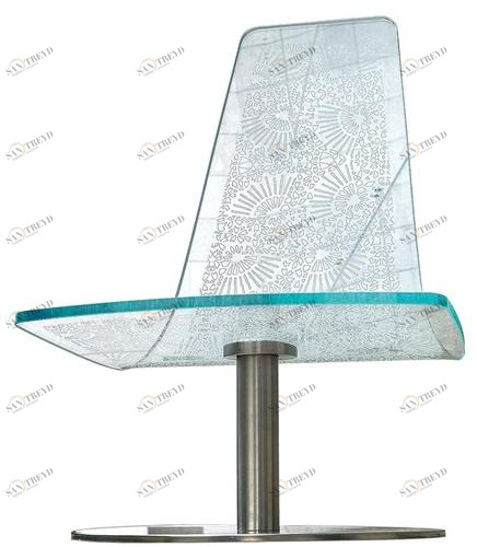 Reflex Поворотный стеклянный стул sun-id-1409915