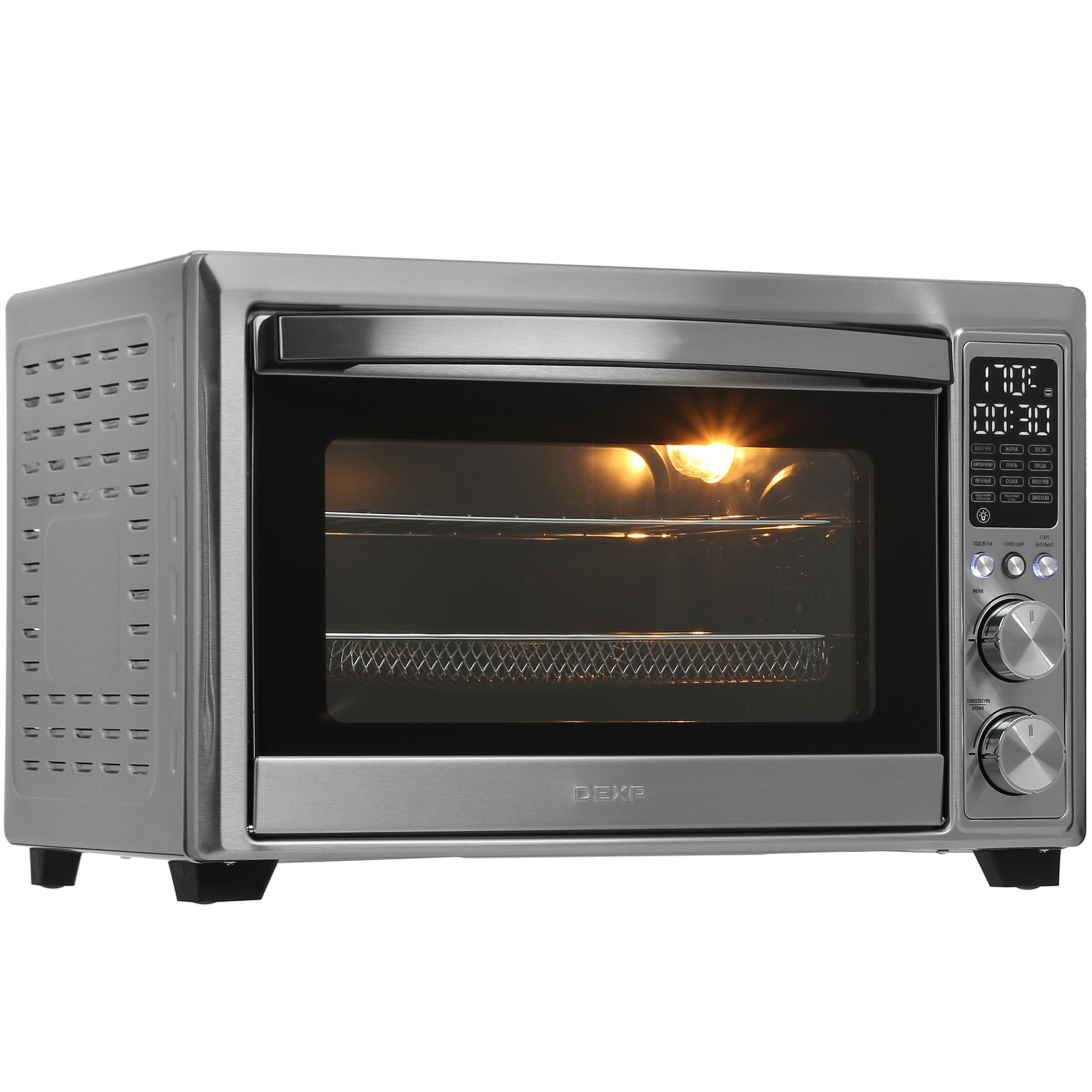 5420709 Мини-печь DEXP VN-D3000 SS серебристый STDN-0147829 - Вид №1