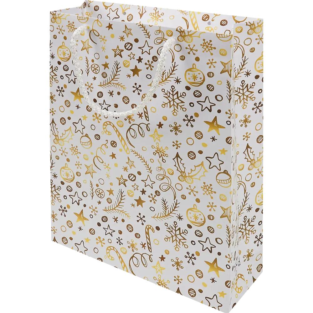 Пакет подарочный «Золото» 25.5х36 см Симфония STLM-2144003