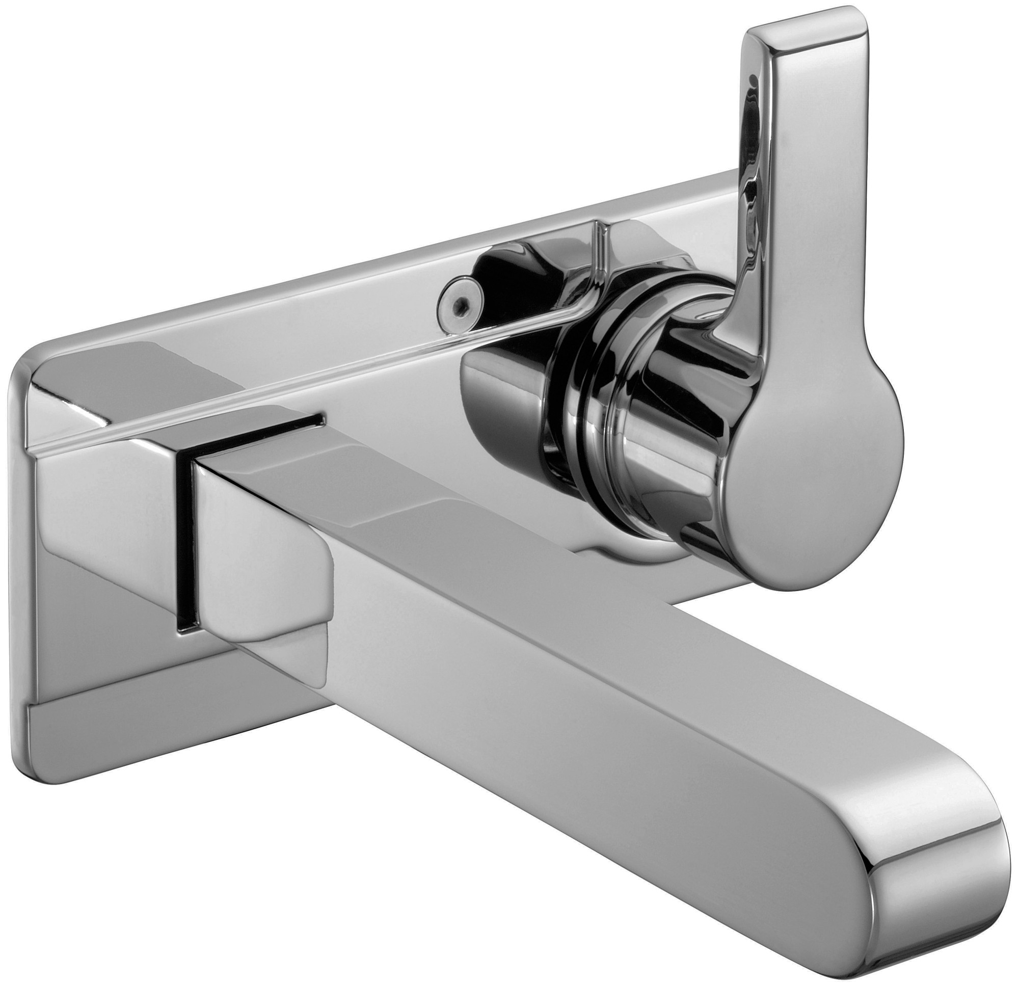 E10863-CP Однорычажный смеситель для умывальника настенный JACOB DELAFON SINGULIER