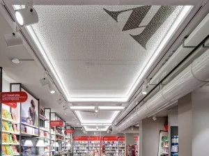 i-Mesh Натяжной потолок из минерального волокна