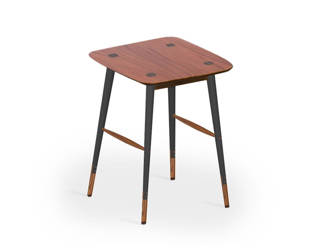 Высокий квадратный деревянный журнальный столик Alankaram AMBU ARCH-00145324 - Вид №2