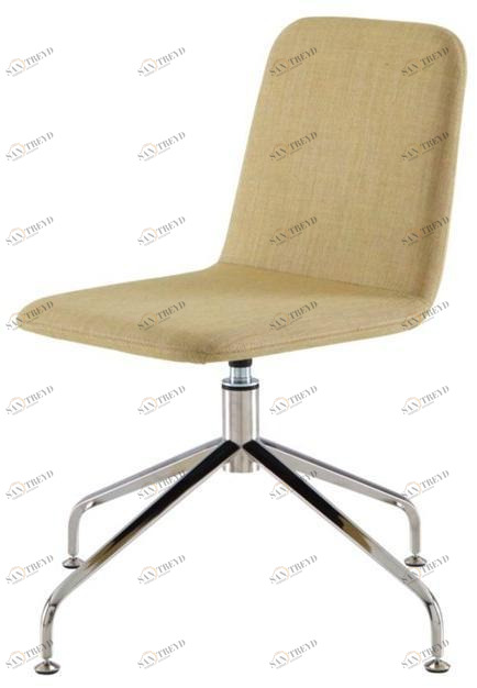 Ligne Roset Кресло поворотное тканевое с 4-мя спицами для залов ожидания Tadao 10261259