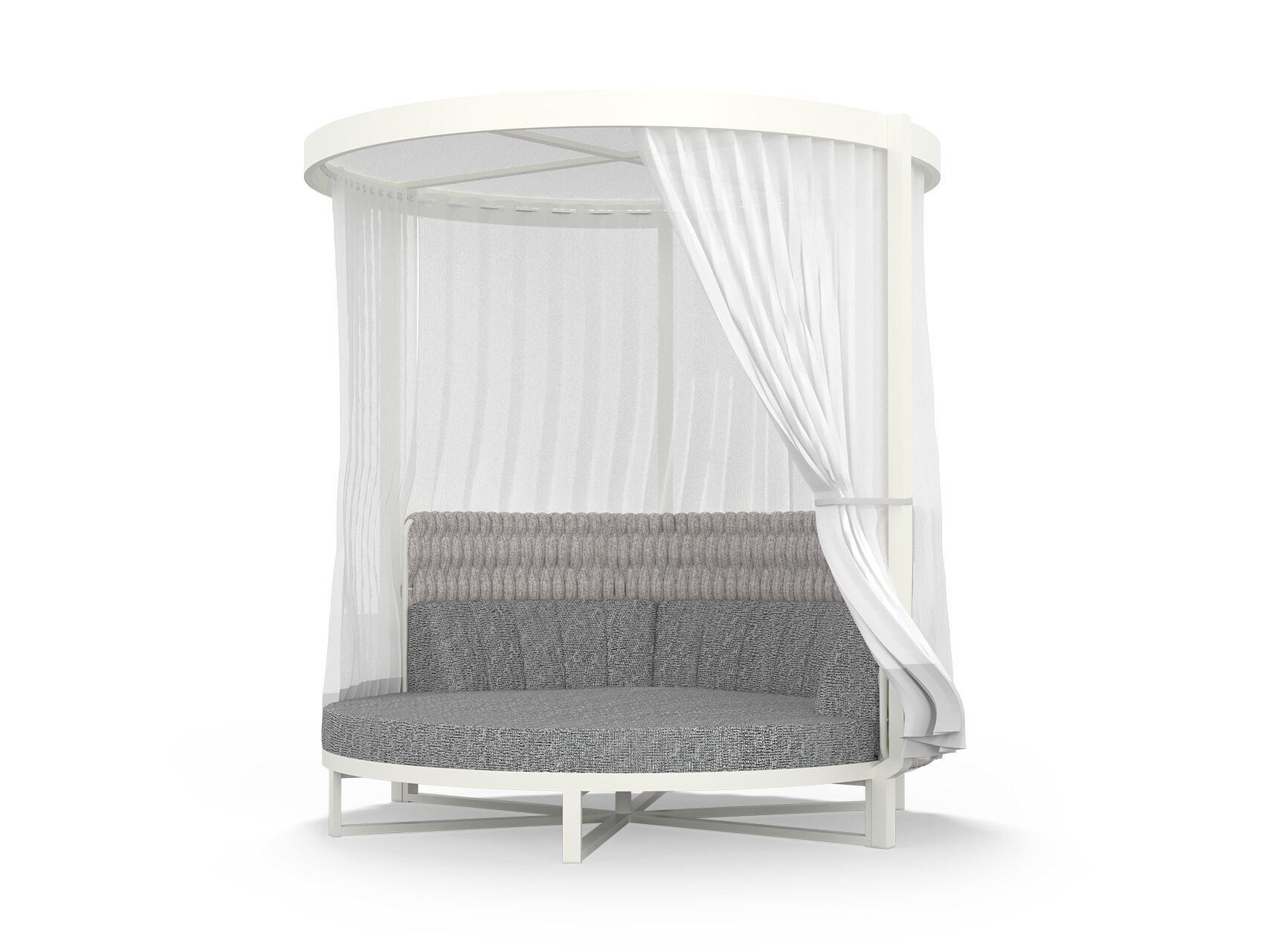 Круглая Садовая кровать из ткани с балдахином MAMAGREEN Munia ARCH-00135222 - Вид №5