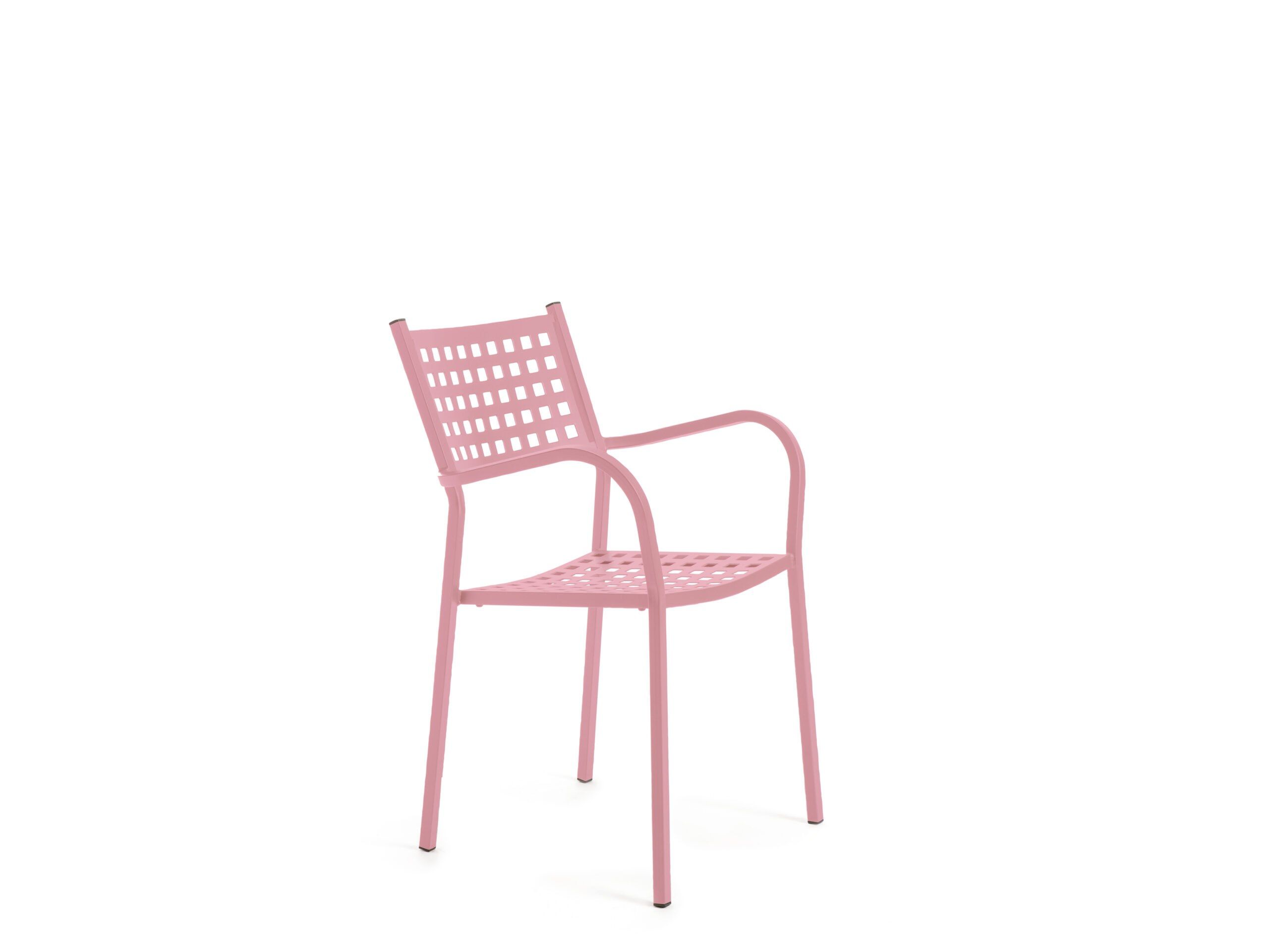 Металлический штабелируемый садовый стул с подлокотниками Vermobil ARCH-00097179 - Вид №19