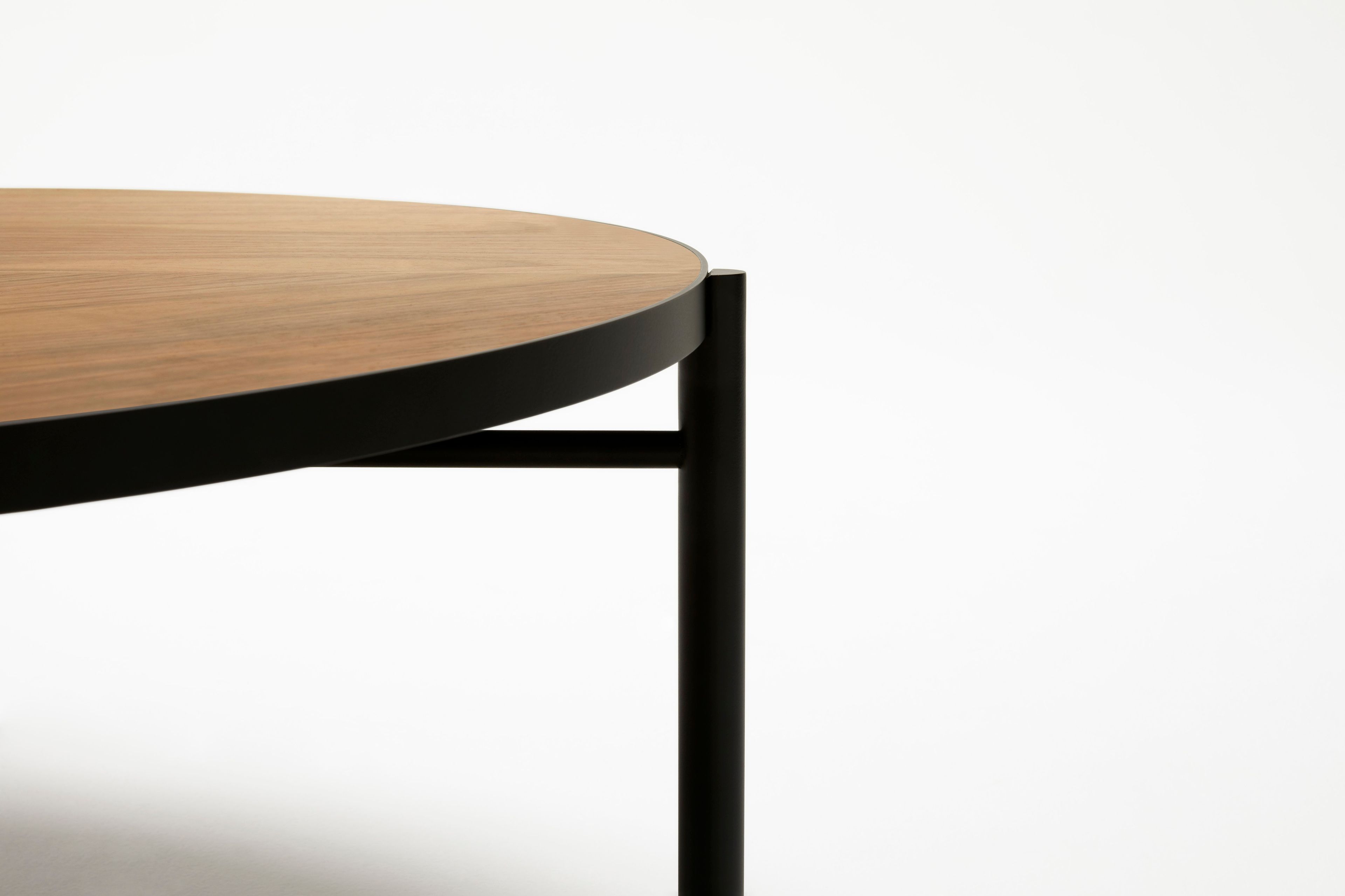 Деревянный круглый низкий журнальный столик Ross Gardam полдень ARCH-00051910 - Вид №5