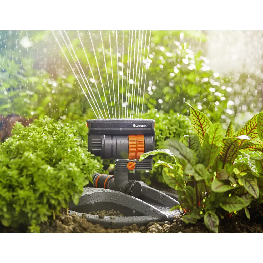 Дождеватель для полива осциллирующий Gardena AquaZoom compact, 216 (м²) STLM-2036132 - Вид №5