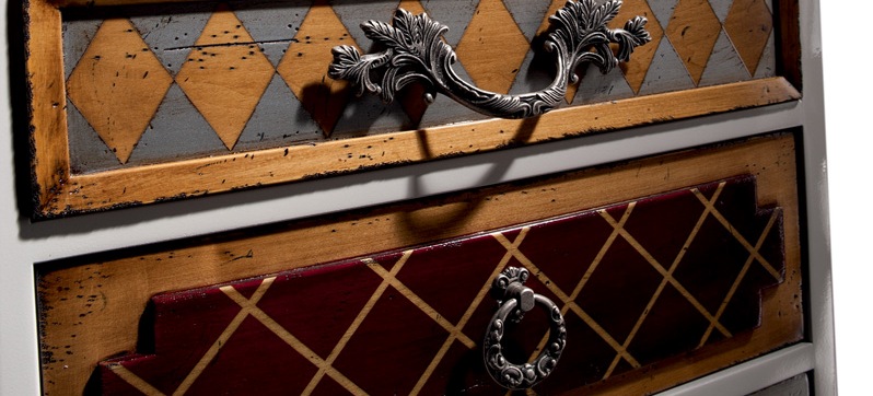 001022 Высокий комод Lola Glamour Punk Santreyd - Вид №2