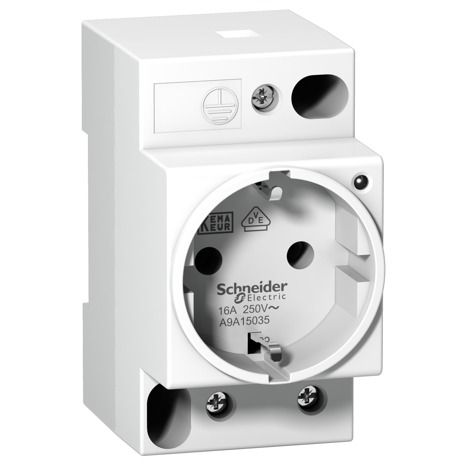 A9A15035 ЩИТ.РОЗ. iPC DIN 2П+T 16A 250В НЕМ C ИНД Schneider Electric Acti 9 