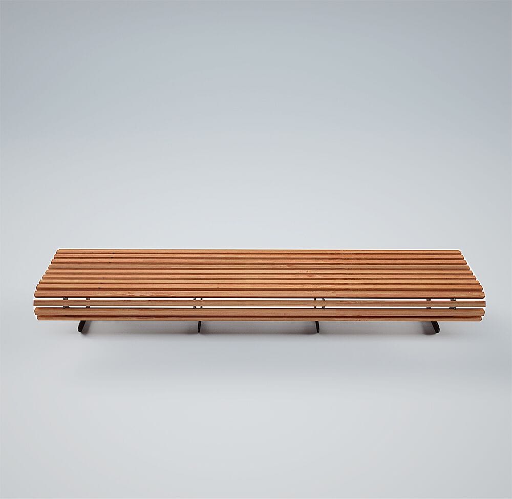 Деревянная скамья без спинки CITYSì AUDREY WOOD ARCH-00012796 - Вид №3