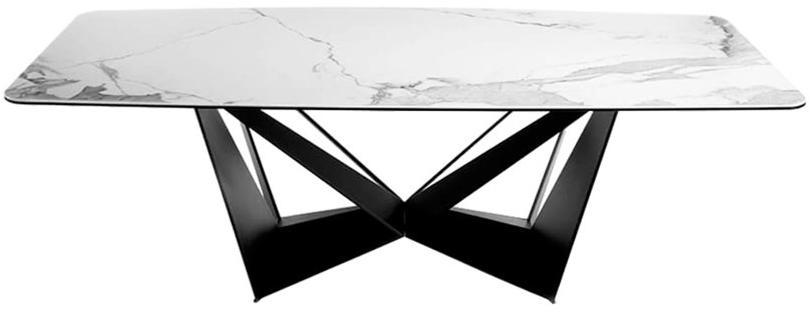 Angel Cerdá Стол для гостиной, окрашенный из стали с эпоксидной краской Urban deco 1053 Angel Cerda - Вид №1