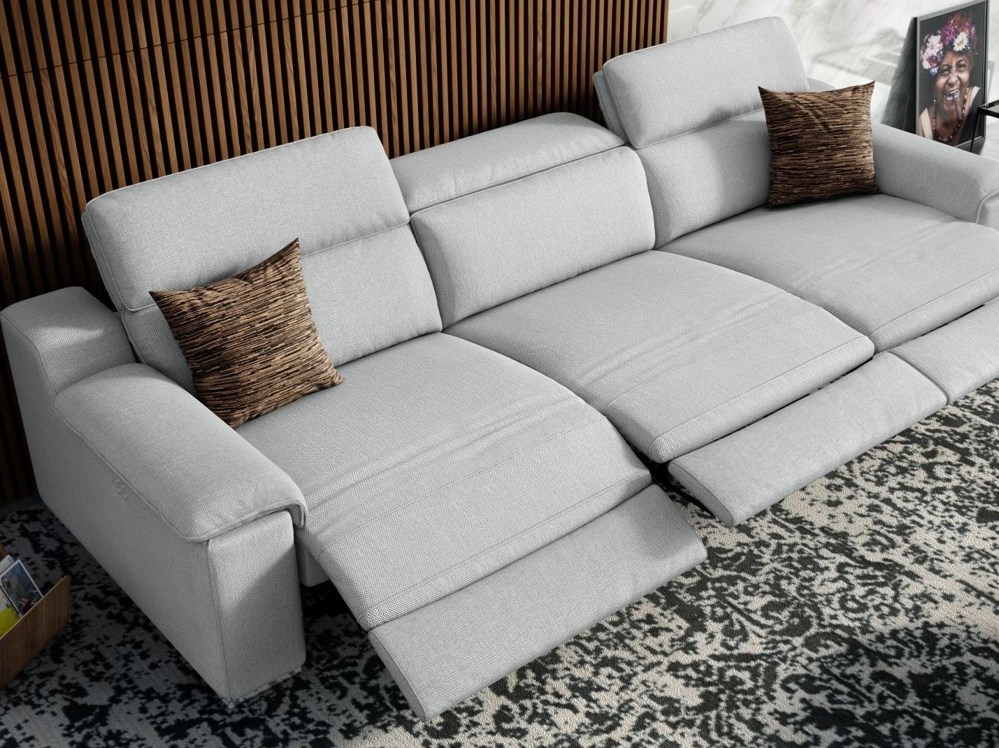 3-местный тканевый диван Sofanella MACELLO XXL ARCH-00075440 - Вид №1