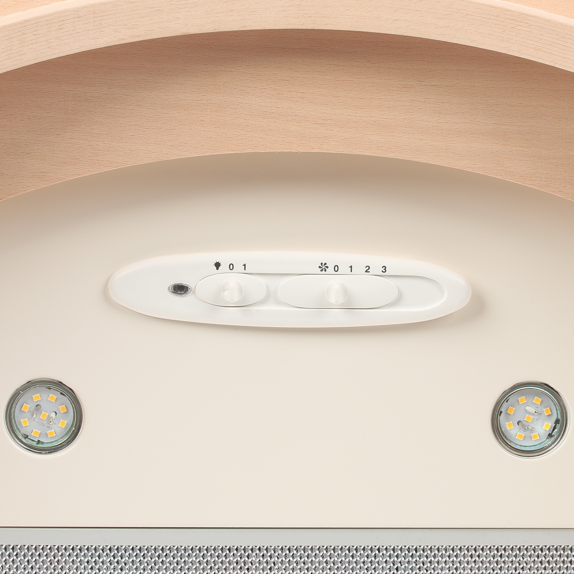 1147102 Вытяжка каминная Akpo WK-4 Rustica Nova бежевый/коричневый STDN-0123410 - Вид №4