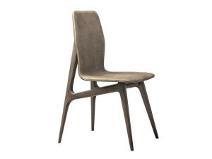 Мягкий стул из нубука