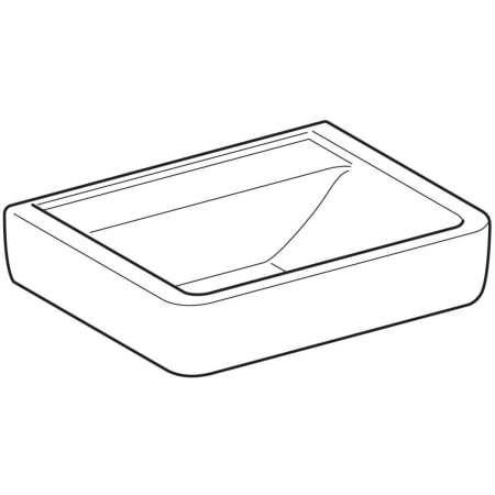 225165000 Накладная раковина Geberit Renova Plan Geberit  - Вид №9