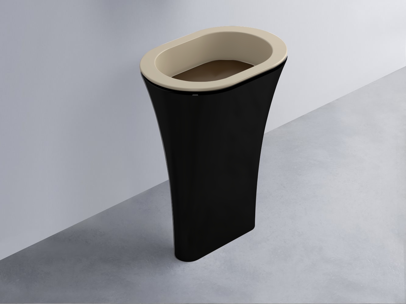 AMLA65-AV+AMPILO-CA+AMCOLO-N Раковина Amedeo Ovale отдельностоящая cielo Enjoy + Amedeo Ceramica Cielo