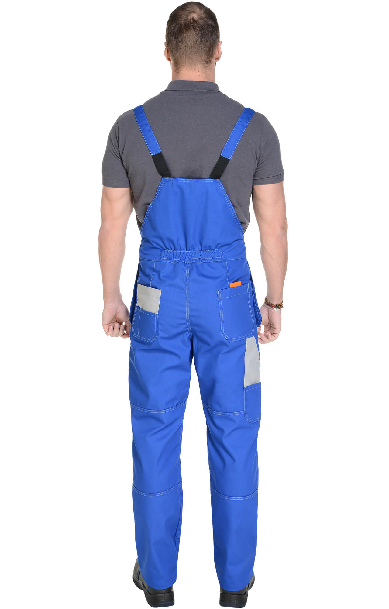 65253 Костюм "Профессионал-2" василек-светло-серый  Летняя спецодежда  размер 60-62/158-164  - Вид №22