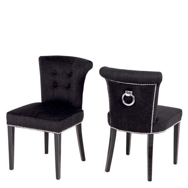 Обеденный стул Key Largo черный от Eichholtz EICHHOLTZ EICHHOLTZ 060787 Черный  - Вид №4