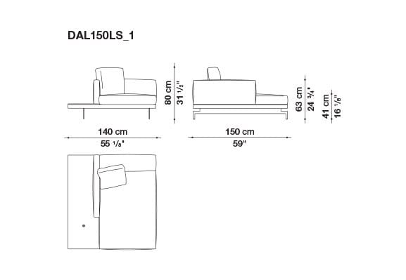 Кожаный диван B&B Italia док ARCH-00130675 - Вид №110