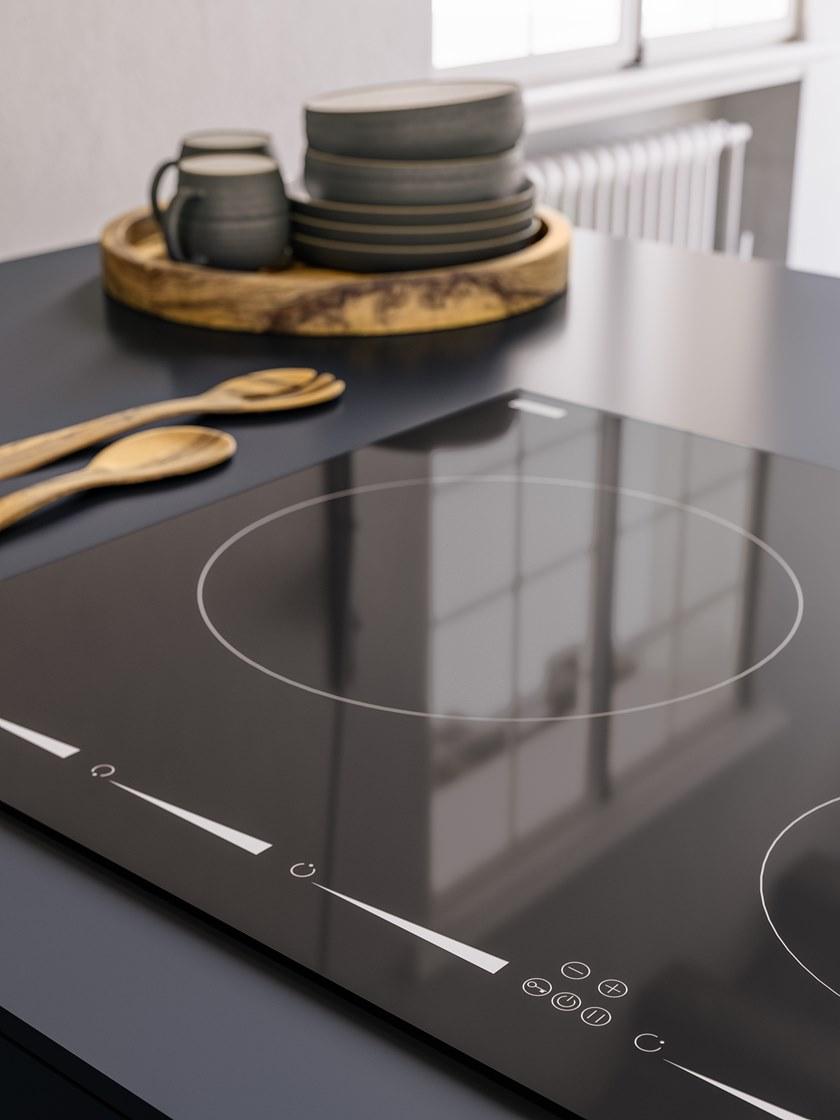 Ilve Встраиваемая индукционная стеклокерамическая плита Professional plus Khvi90tc Santreyd  - Вид №2