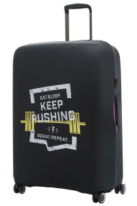 EBH675-L Чехол для чемодана большой EBH675 L Keep Pushing Eberhart