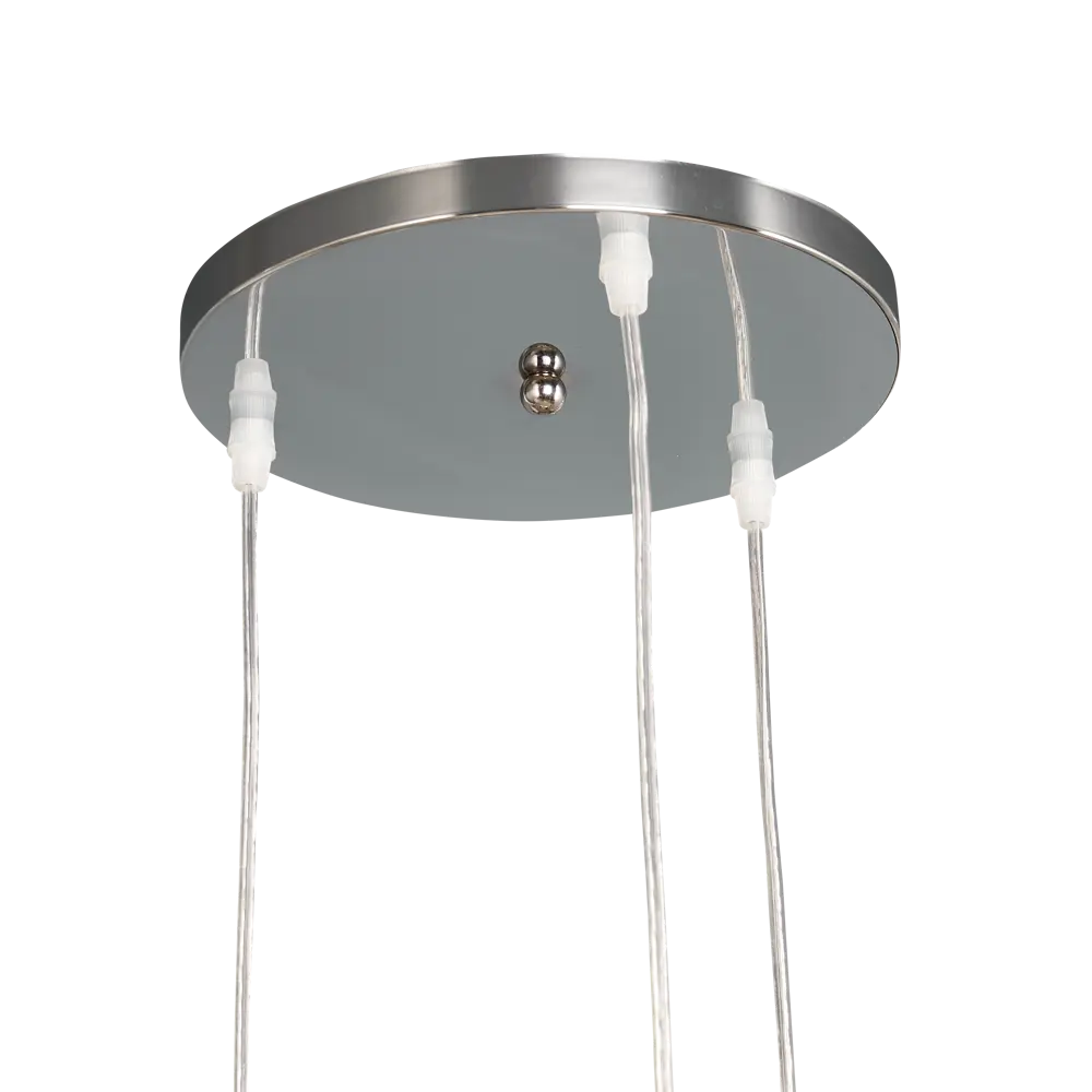 Люстра каскадная хрустальная подвесная Pablo 3xE27x40 Вт LAMPLANDIA STLM-2112962 - Вид №6