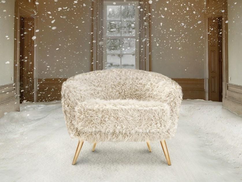 Munna Кресло обитое мехом Fetiche sun-id-1502275 - Вид №3