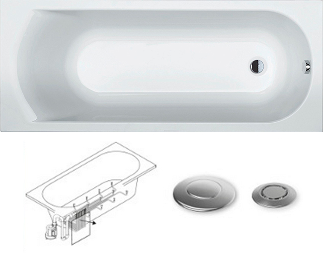 BB6200500000000_hit1 Ванна Riho Miami Santreyd - Вид №1