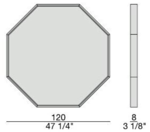 Porada Настенное зеркало в ясеневой раме Iron sun-id-1349541 - Вид №1