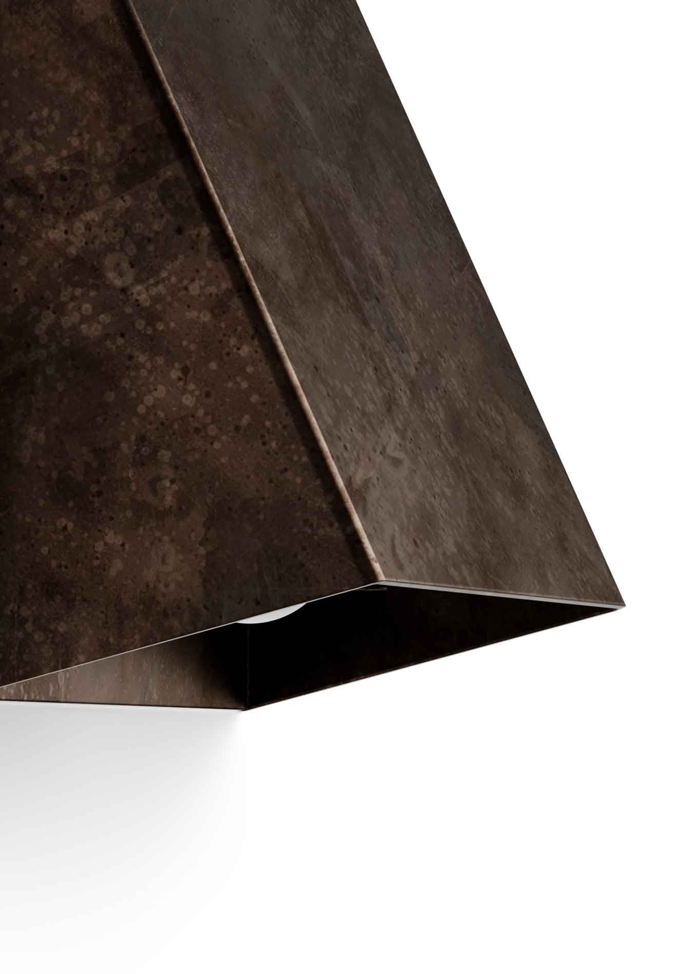 Латунная светодиодная наружная настенная лампа Il Fanale Mask ARCH-00124619 - Вид №4