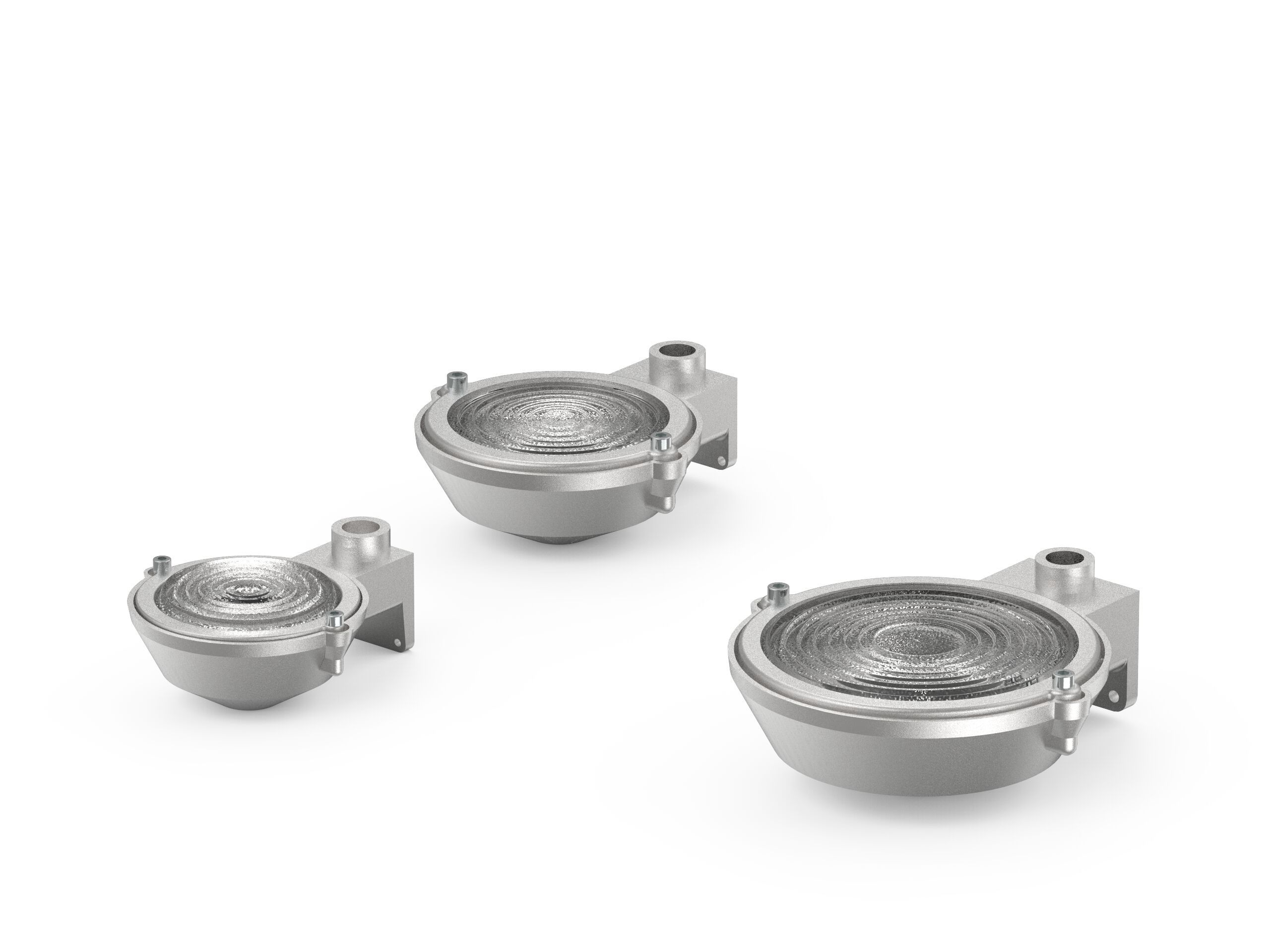 Натуральный алюминиевый настенный светильник Genuit Silver ARCH-00059994 - Вид №7