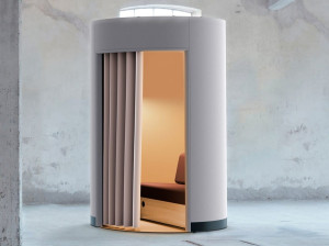 Акустическая офисная кабина со встроенным освещением