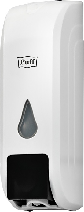 1402.093 Дозатор для жидкого мыла пластиковый 8104 PUFF  - Вид №1