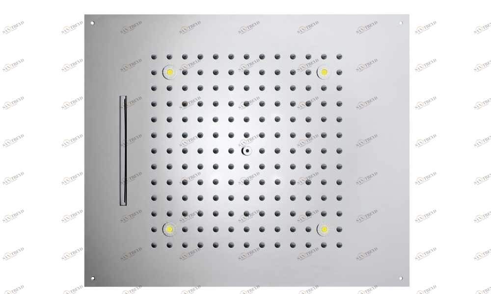 H38905 Потолочный & настенный душ Dream 2 Sprays - RGB CROMOTHERAPY BOSSINI 