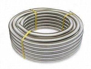 Труба гофр. Neptun IWS 20х0.3 нержавеющая - бухта 30 м. отожженная