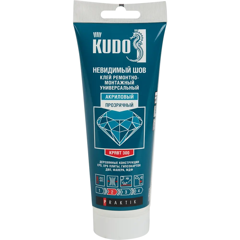 Kudo Praktik - монтажный клей для невидимых соединений, 200 мл 84579934 STLM-0052275