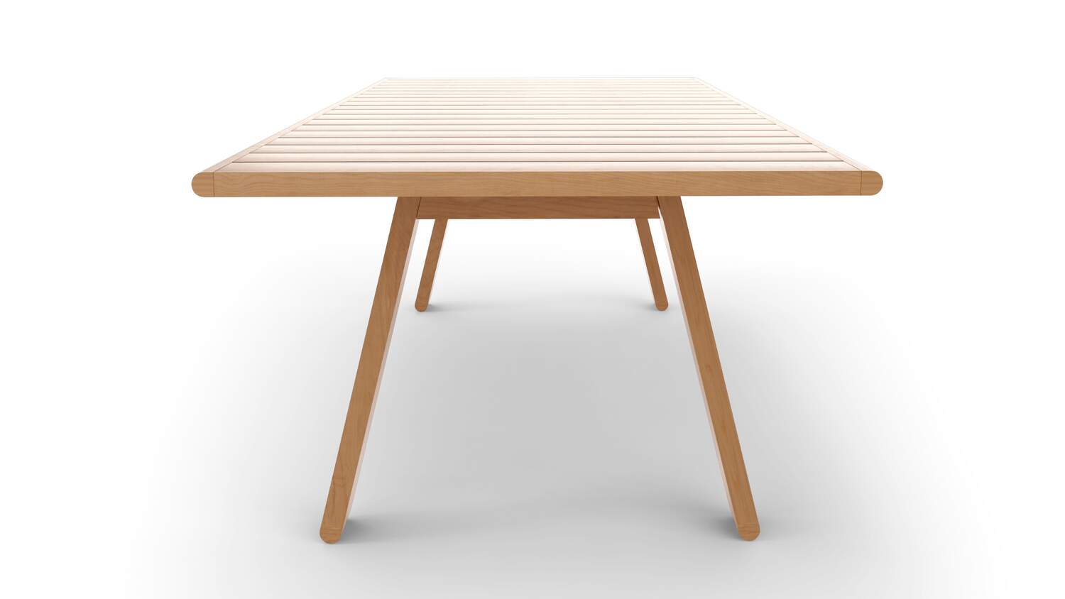 Деревянный прямоугольный садовый стол CASSINA Dine Out ARCH-00028861 - Вид №2