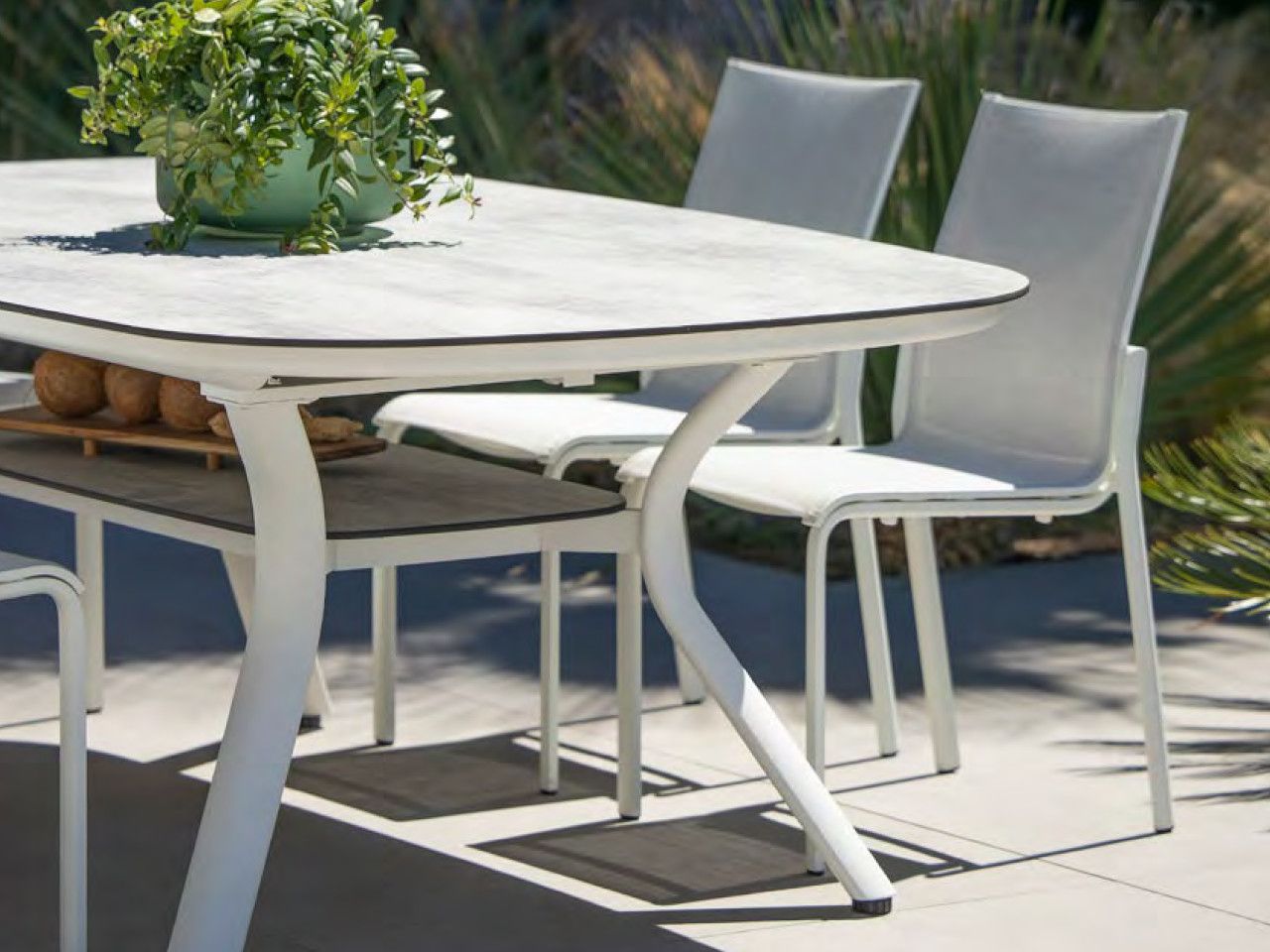 Алюминиевый выдвижной прямоугольный садовый стол Les Jardins® Sagamore ARCH-00119150 - Вид №3