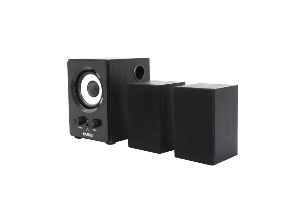 SV-013080BK Колонки ( с сабвуфером) ас ms-80 (7 вт), чёрный Sven Santreyd  - Вид №2