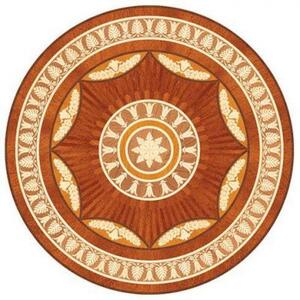 Художественный паркет Da Vinci Розетка 26-168 Дуб Селект (Гладкая) х1000диаметр мм.