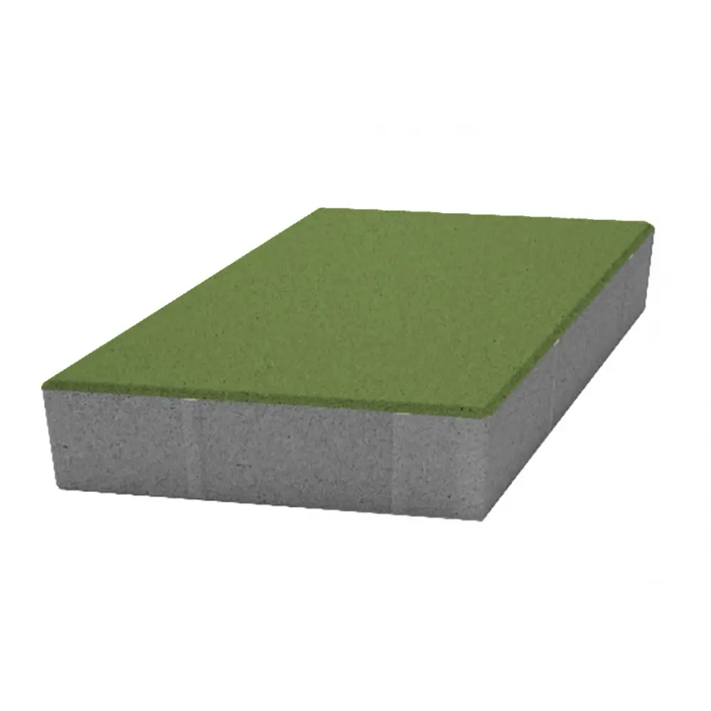 Плитка тротуарная Ромб 343x198x70 мм цвет зеленый 85263221 STLM-2001640 Santreyd 