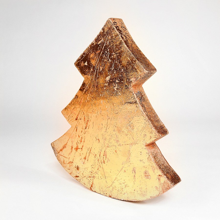 Украшение новогоднее "Ель золотая" Golden tree, 23х23х2,5 см ENJOYME  253077 Золото  - Вид №1