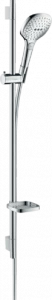 26623400 Raindance Select E Душевой набор 120 3jet EcoSmart 9 л / мин со штангой 90 см и мыльницей Hansgrohe