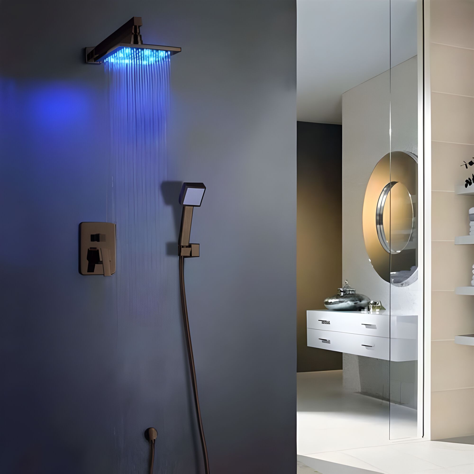 Встраиваемый набор для душа с душем Fontana Showers AcquaVita ARCH-00130478 - Вид №1